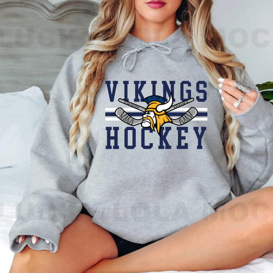 Cadillac Vikings Hockey ADULT Hoodie