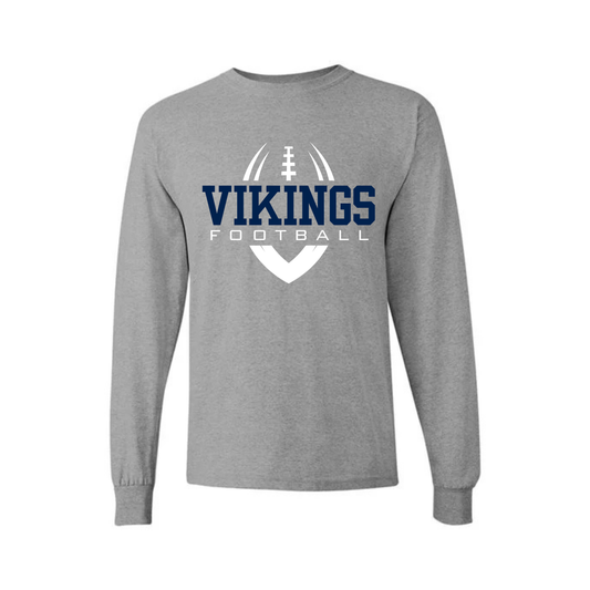 Cadillac Vikings Football UNISEX Long-Sleeve T-Shirt
