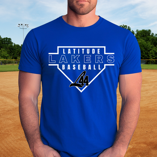 Latitude 44 Lakers Baseball UNISEX T-Shirt