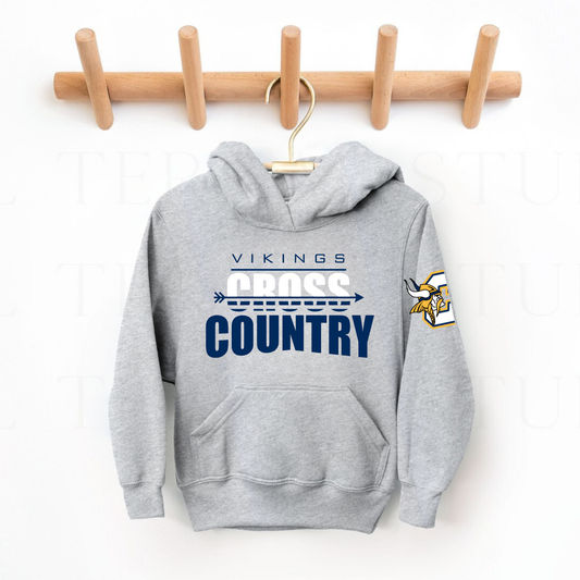 Cadillac Vikings Cross Country Unisex YOUTH Hoodie