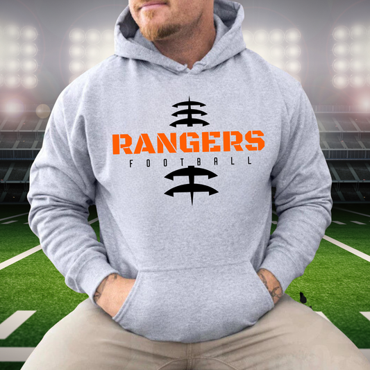 Manton Rangers Football ADULT Hoodie
