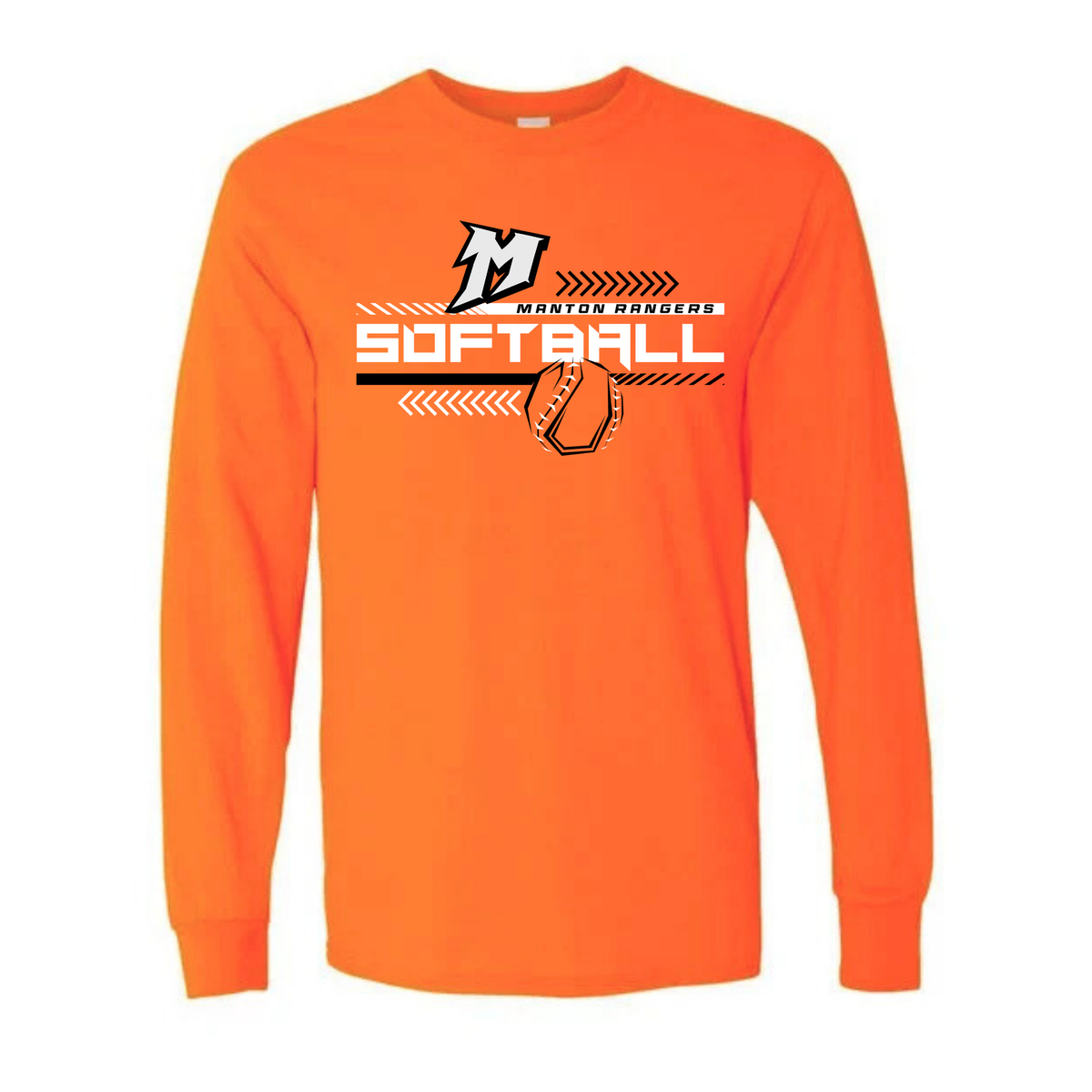 Manton Rangers Softball UNISEX Long-Sleeve T-Shirt