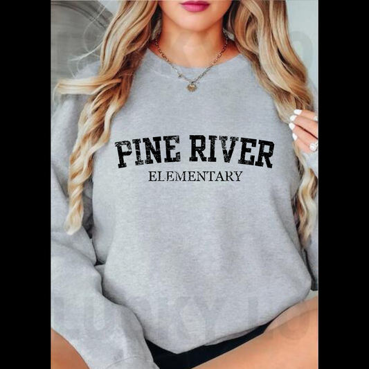 Pine River Elementary ADULT Crewneck Sweatshirt