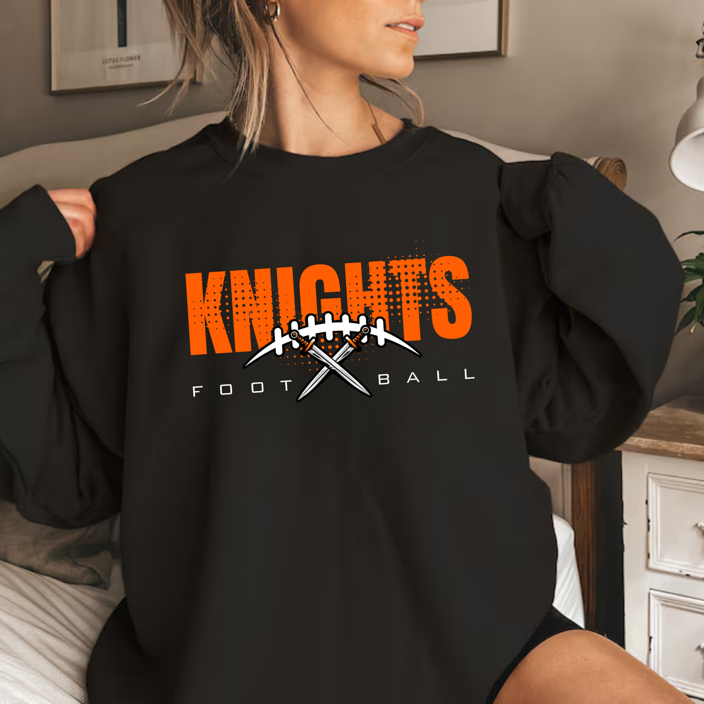 Knights Junior Football ADULT Unisex Crewneck Sweatshirt