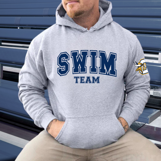 Cadillac Vikings Swim ADULT Hoodie