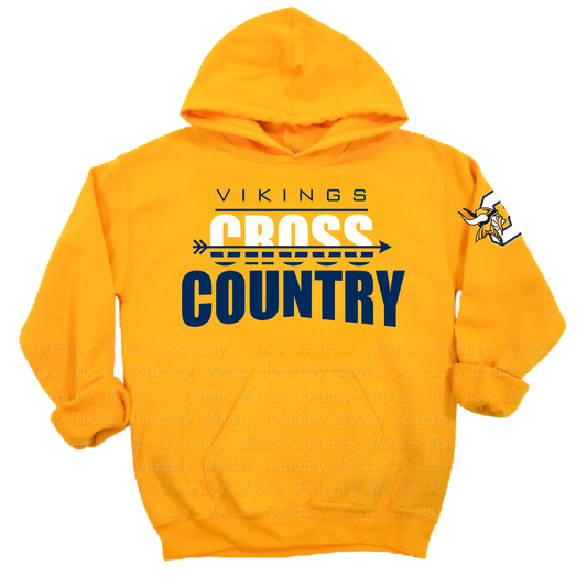Cadillac Vikings Cross Country Unisex YOUTH Hoodie