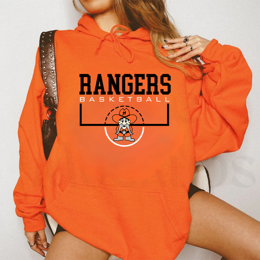 Manton Rangers Basketball ADULT Hoodie