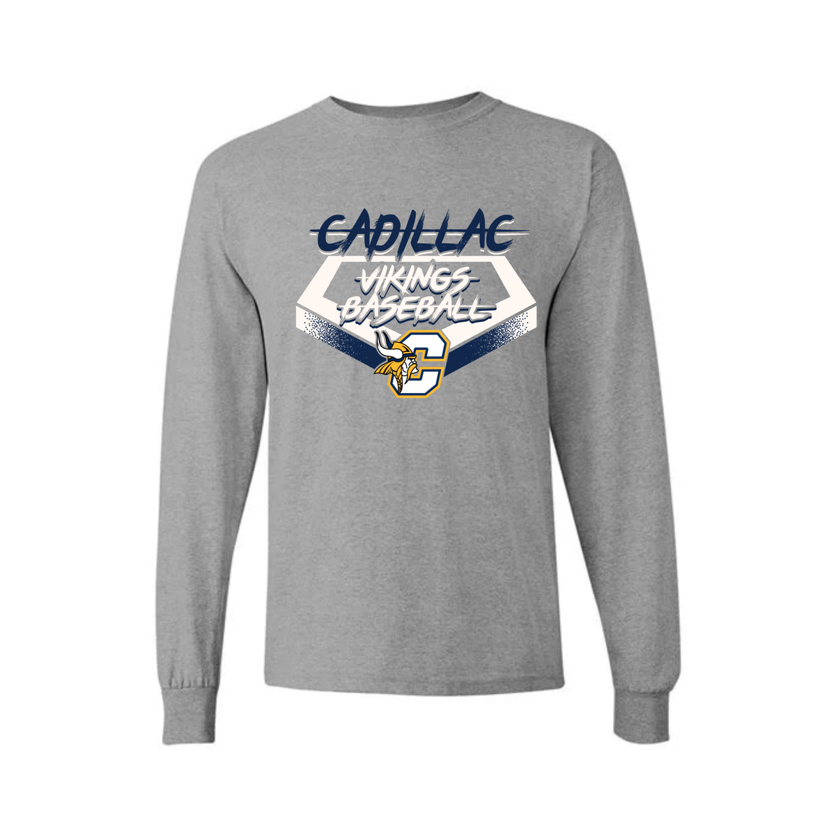 Cadillac Baseball UNISEX Long-Sleeve T-Shirt