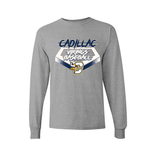 Cadillac Baseball UNISEX Long-Sleeve T-Shirt