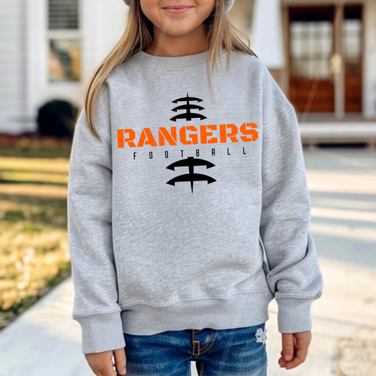 Manton Rangers Football YOUTH Crewneck Sweatshirt