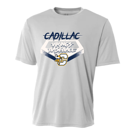 Cadillac Vikings Baseball DRI-FIT Cooling Performance T-Shirt
