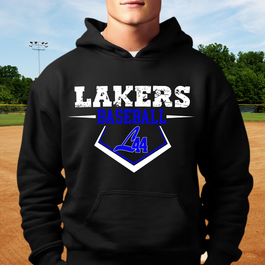Latitude 44 Lakers Baseball ADULT Hoodie