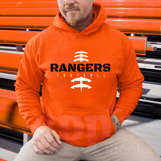 Manton Rangers Football ADULT Hoodie