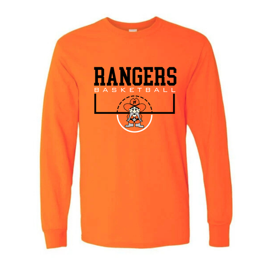 Manton Rangers Basketball UNISEX Long-Sleeve T-Shirt