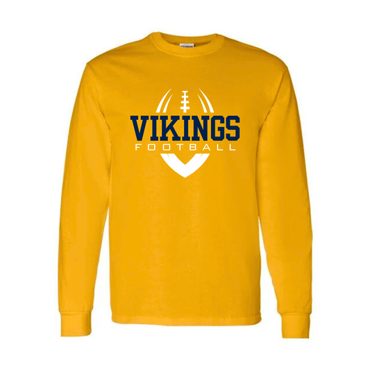 Cadillac Vikings Football UNISEX Long-Sleeve T-Shirt