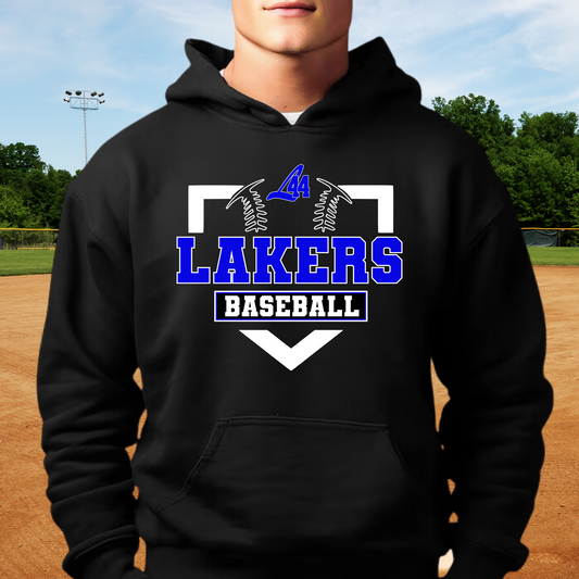 Latitude 44 Lakers Baseball ADULT Hoodie