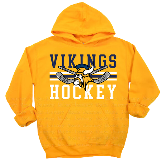Cadillac Vikings Hockey Unisex YOUTH Hoodie