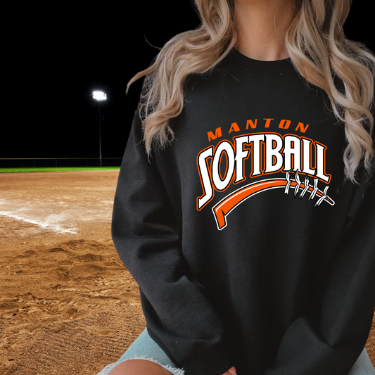 Manton Rangers Softball ADULT Unisex Crewneck Sweatshirt