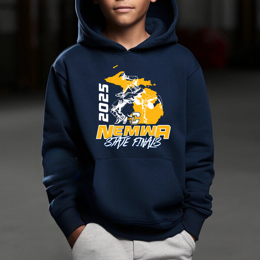 2025 NEMWA State Finals YOUTH Hoodie