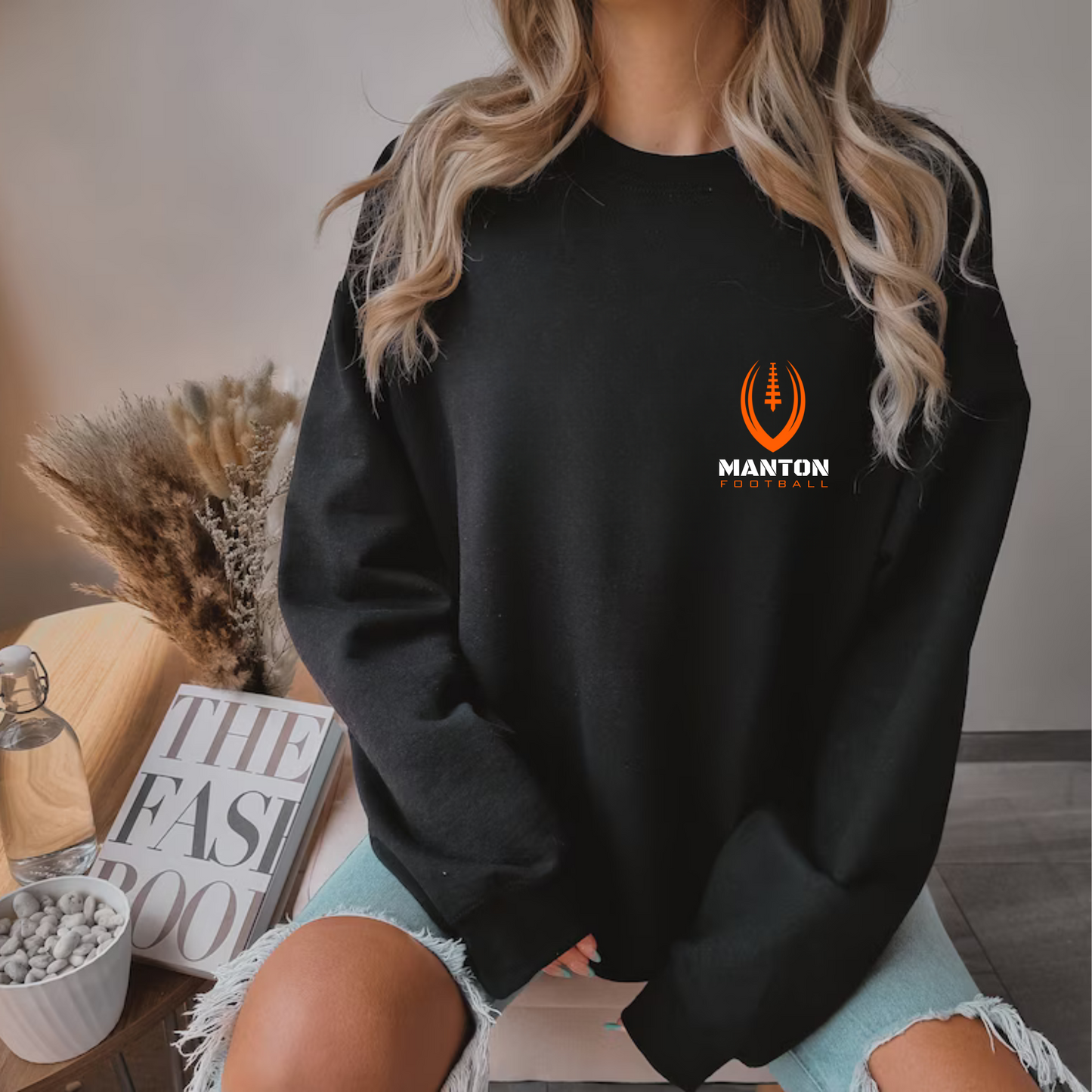 Manton Rangers Football ADULT Unisex Crewneck Sweatshirt