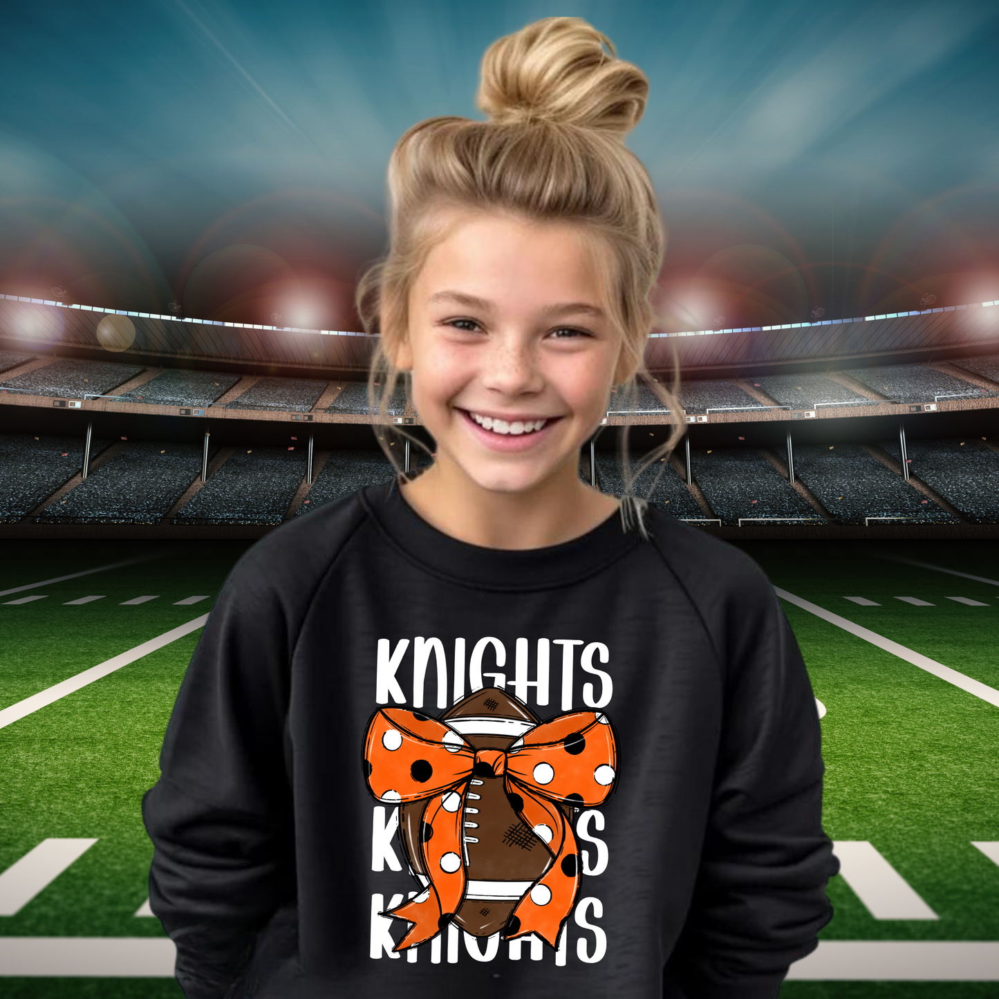 Knights Junior Football YOUTH Crewneck Sweatshirt