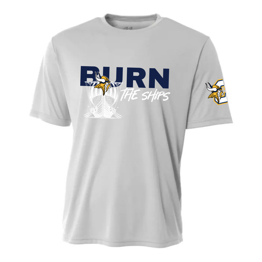 BURN THE SHIPS Cadillac Vikings Wrestling DRI-FIT Cooling Performance T-Shirt
