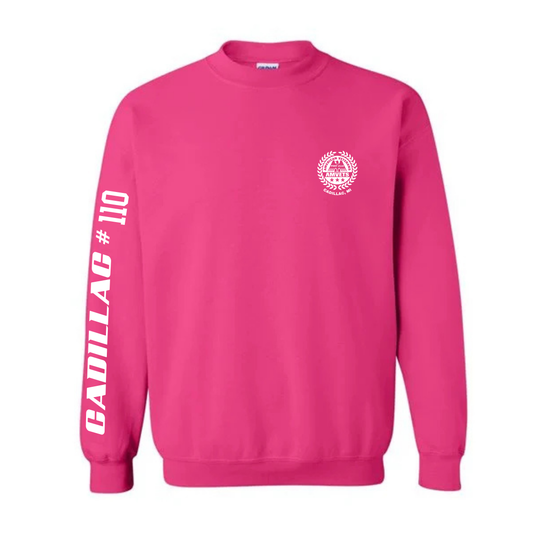 AMVETS Post #110 Crewneck Sweatshirt (G180) - HELCONIA