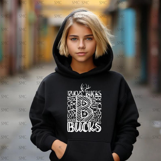 Pine River Bucks YOUTH Hoodie