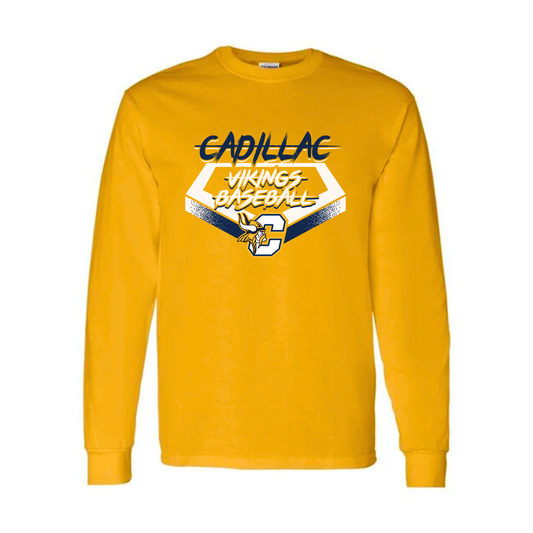 Cadillac Baseball UNISEX Long-Sleeve T-Shirt