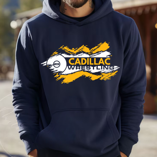 Cadillac Wrestling ADULT Hoodie