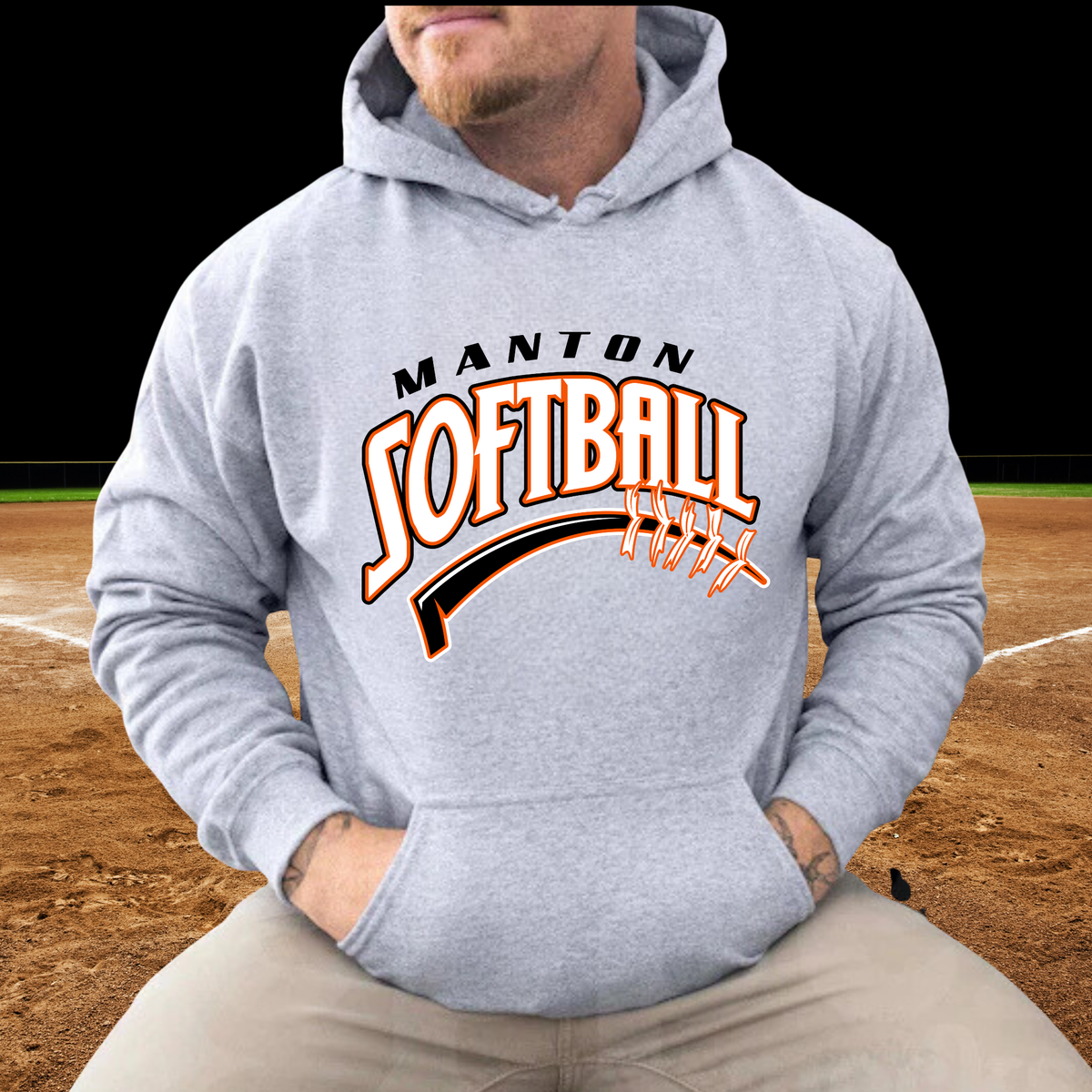 Manton Rangers Softball Unisex ADULT Hoodie