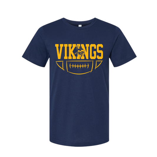 Vikings Football Adult T-Shirt