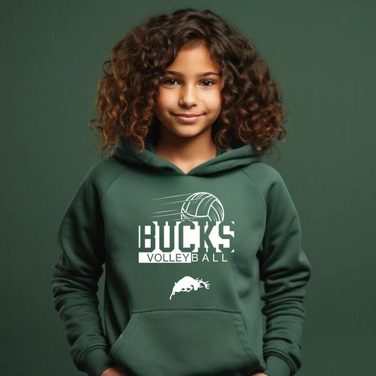 Pine River Bucks Volleyball YOUTH Hoodie