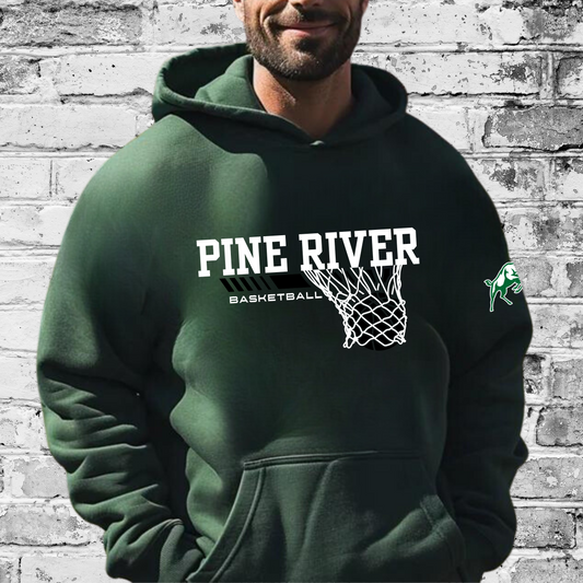 Pine River Bucks Basketball ADULT Hoodie