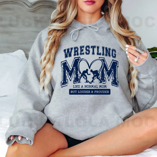 Wrestling Mom ADULT Hoodie