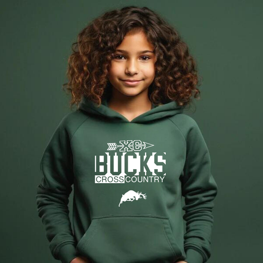 Pine River Bucks Cross Country YOUTH Hoodie