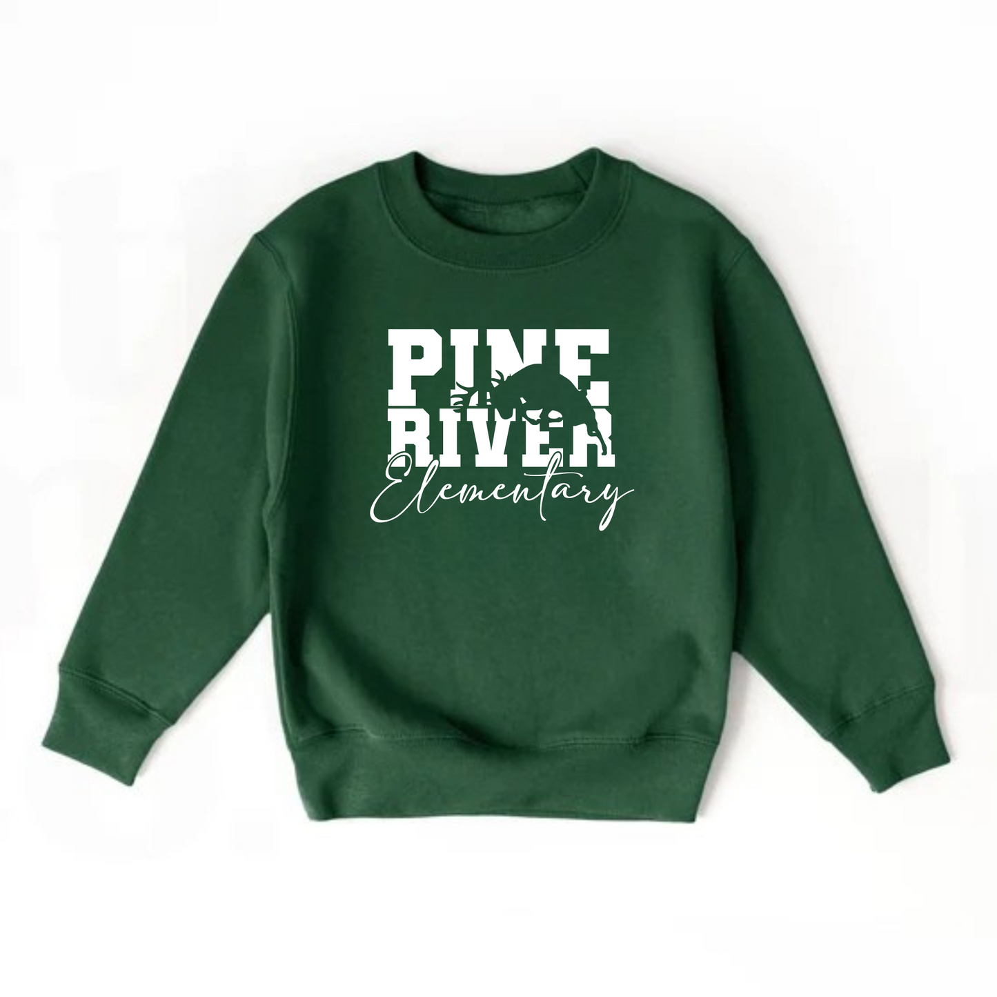 Pine River Elementary Unisex YOUTH Crewneck Sweatshirt