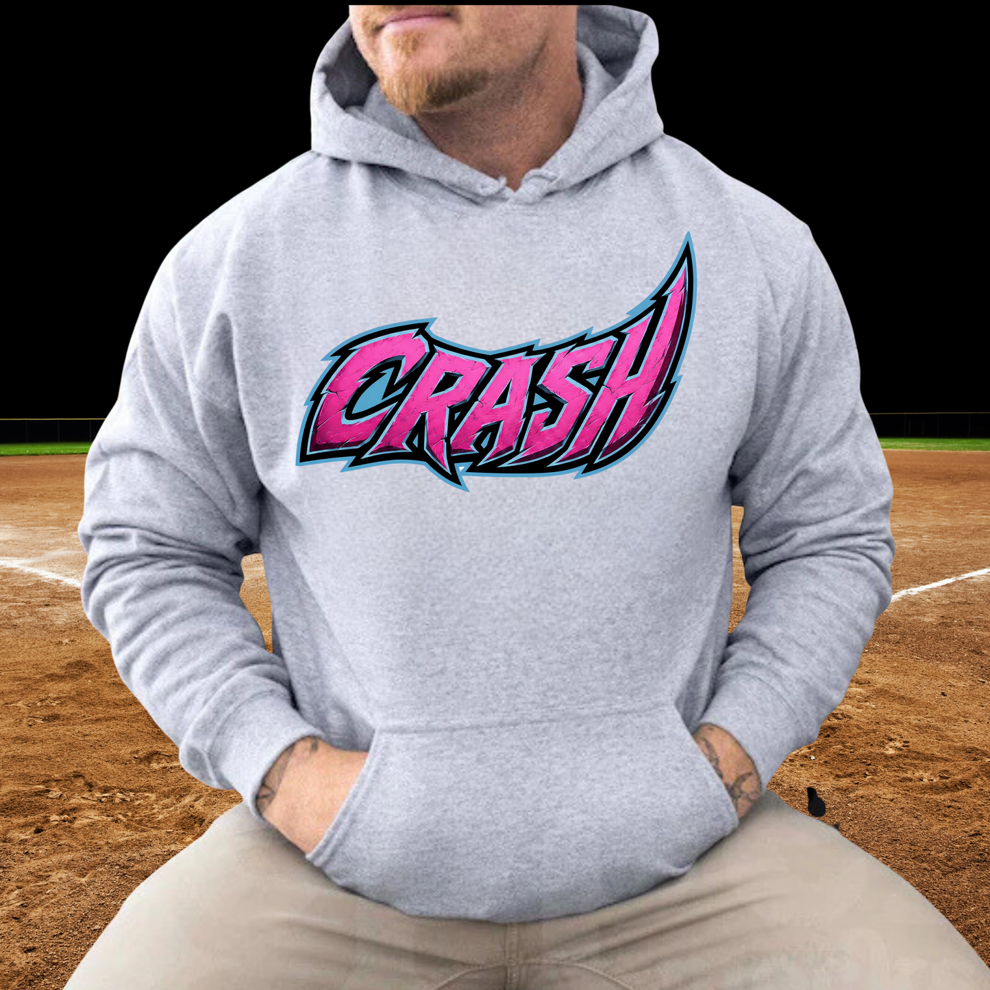 Crash Softball UNISEX Hoodie