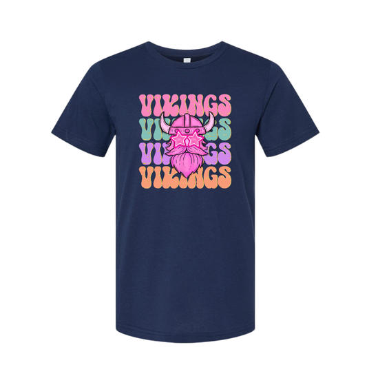 Retro Viking Adult T-Shirt