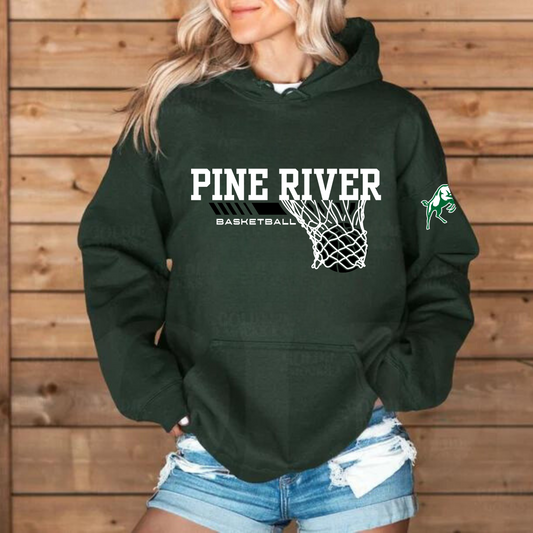 Pine River Bucks Basketball ADULT Hoodie