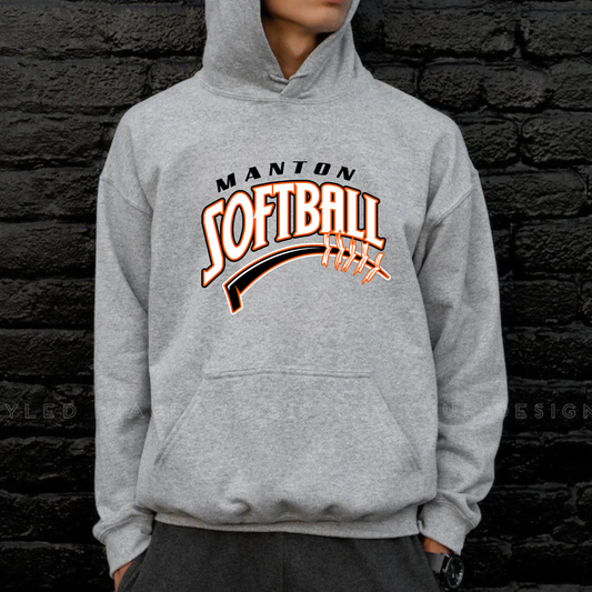 Manton Rangers Softball Unisex YOUTH Hoodie