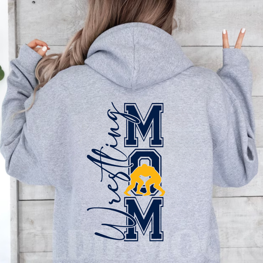 Wrestling Mom ADULT Hoodie