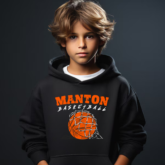 Manton Rangers Basketball Unisex YOUTH Hoodie
