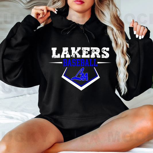 Latitude 44 Lakers Baseball ADULT Hoodie