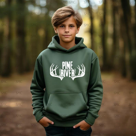 Pine River Bucks YOUTH Hoodie