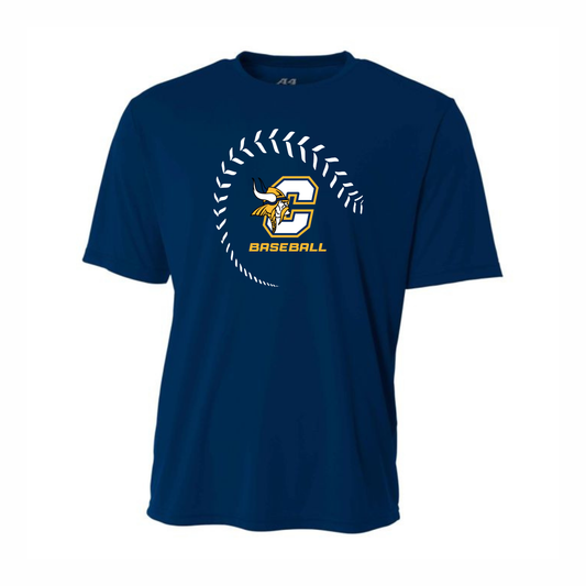 Cadillac Vikings Baseball DRI-FIT Cooling Performance T-Shirt