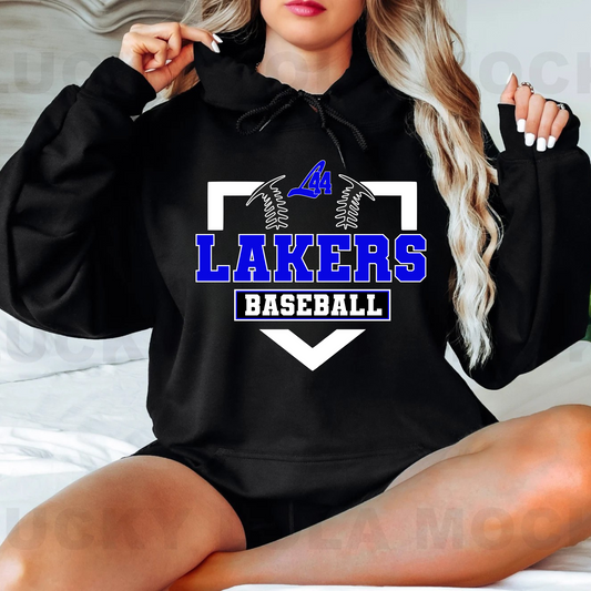 Latitude 44 Lakers Baseball ADULT Hoodie