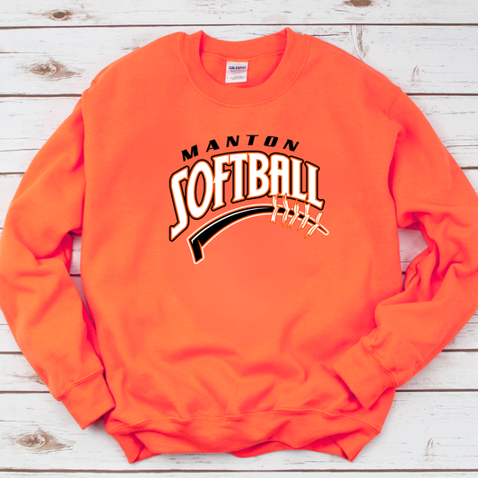 Manton Rangers Softball ADULT Unisex Crewneck Sweatshirt