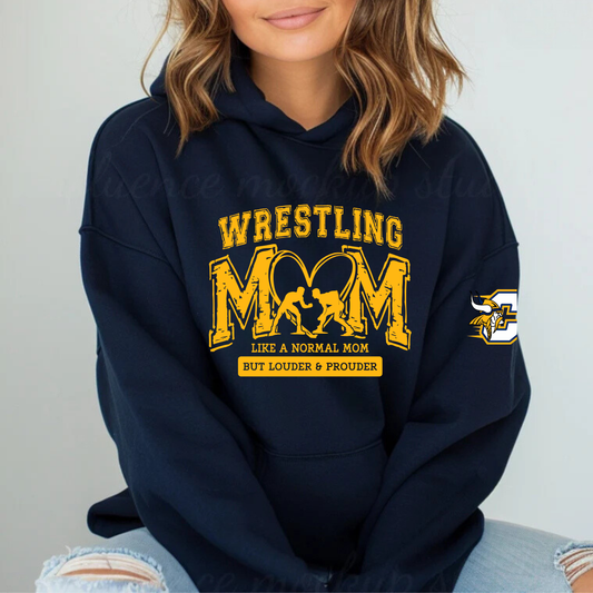 Wrestling Mom ADULT Hoodie