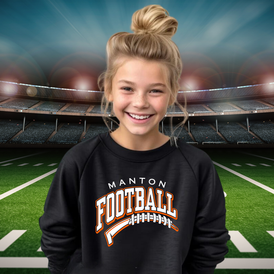 Manton Rangers Football YOUTH Crewneck Sweatshirt